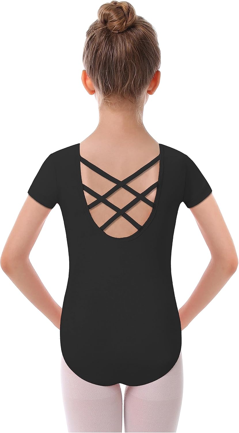 MdnMd Girls Toddler Leotards for Dance Ballet Gymnastic Outfits Classic Basic Le...