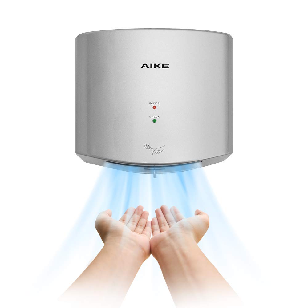 AIKE Hand Dryer 10 Seconds to Dry, High Speed Energy Saving Electric Hand Dryer...