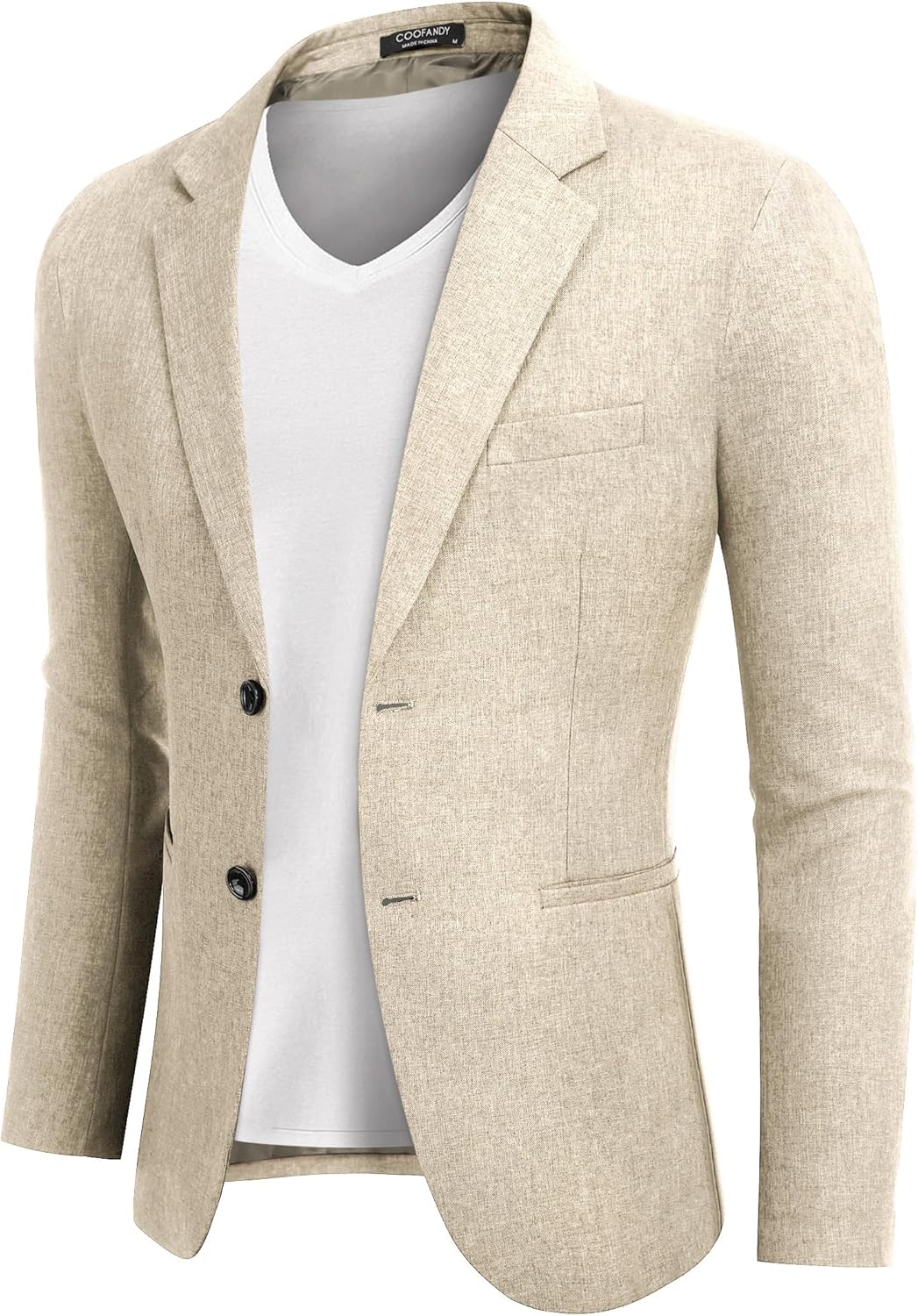 COOFANDY Men's Blazer, Special Slim Fit Sport Coats, Innovative Two Button Light...