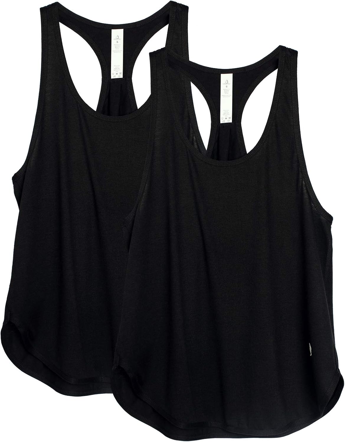 icyzone Women's Racerback, Special Athletic Running Tank Tops for Workout, Innov...