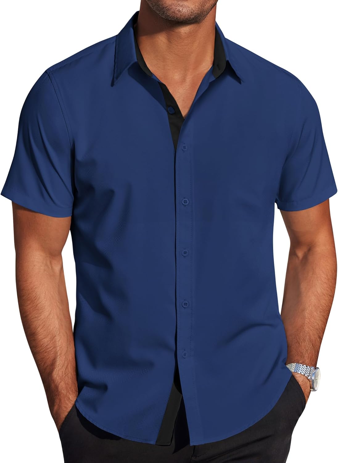 COOFANDY Men's Dress Shirts, Special Wrinkle Free Business Shirts for Men, Innov...