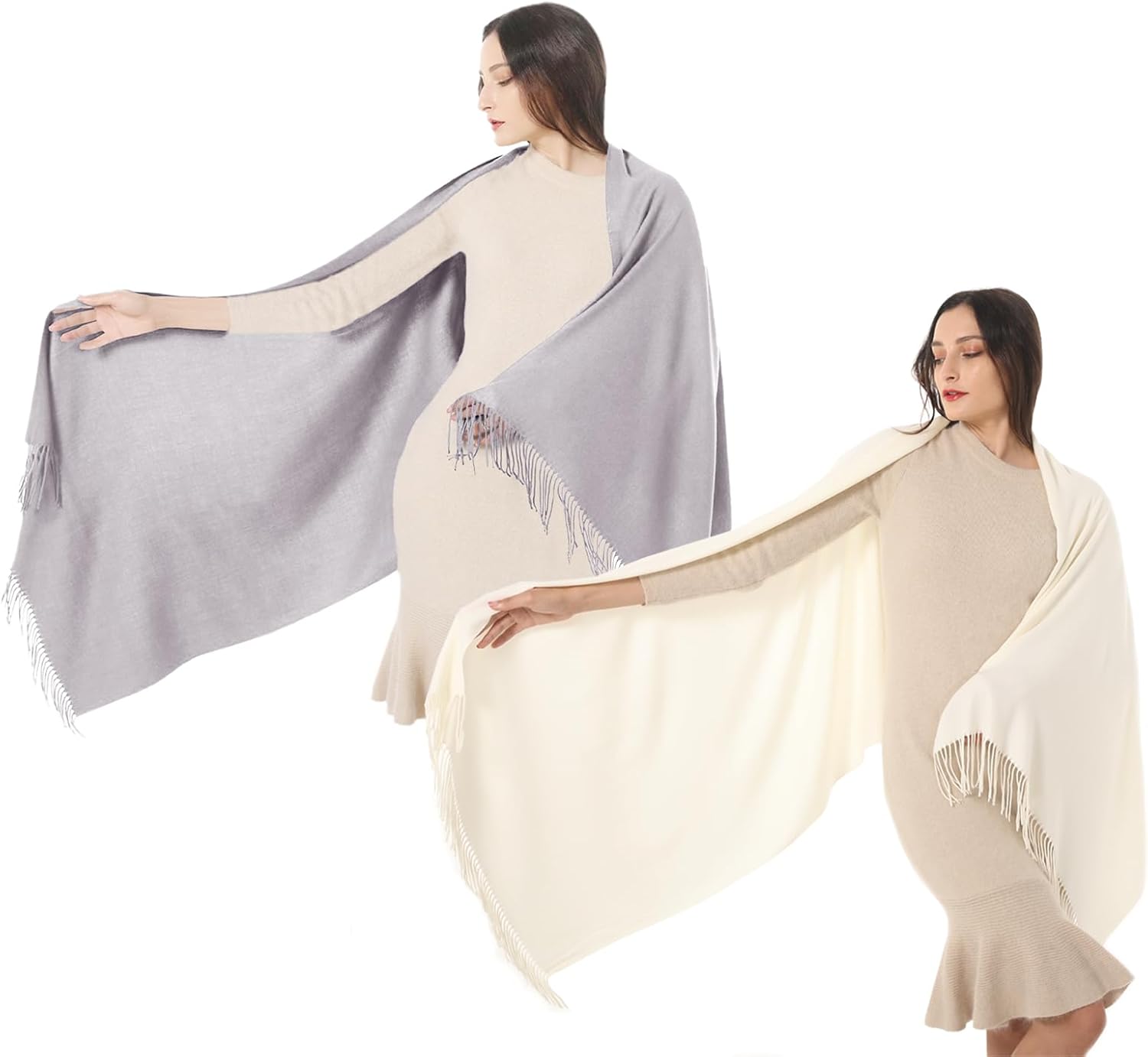 Women's Scarf, Special Pashmina Shawls and Wraps, Innovative Evening Dress Acces...