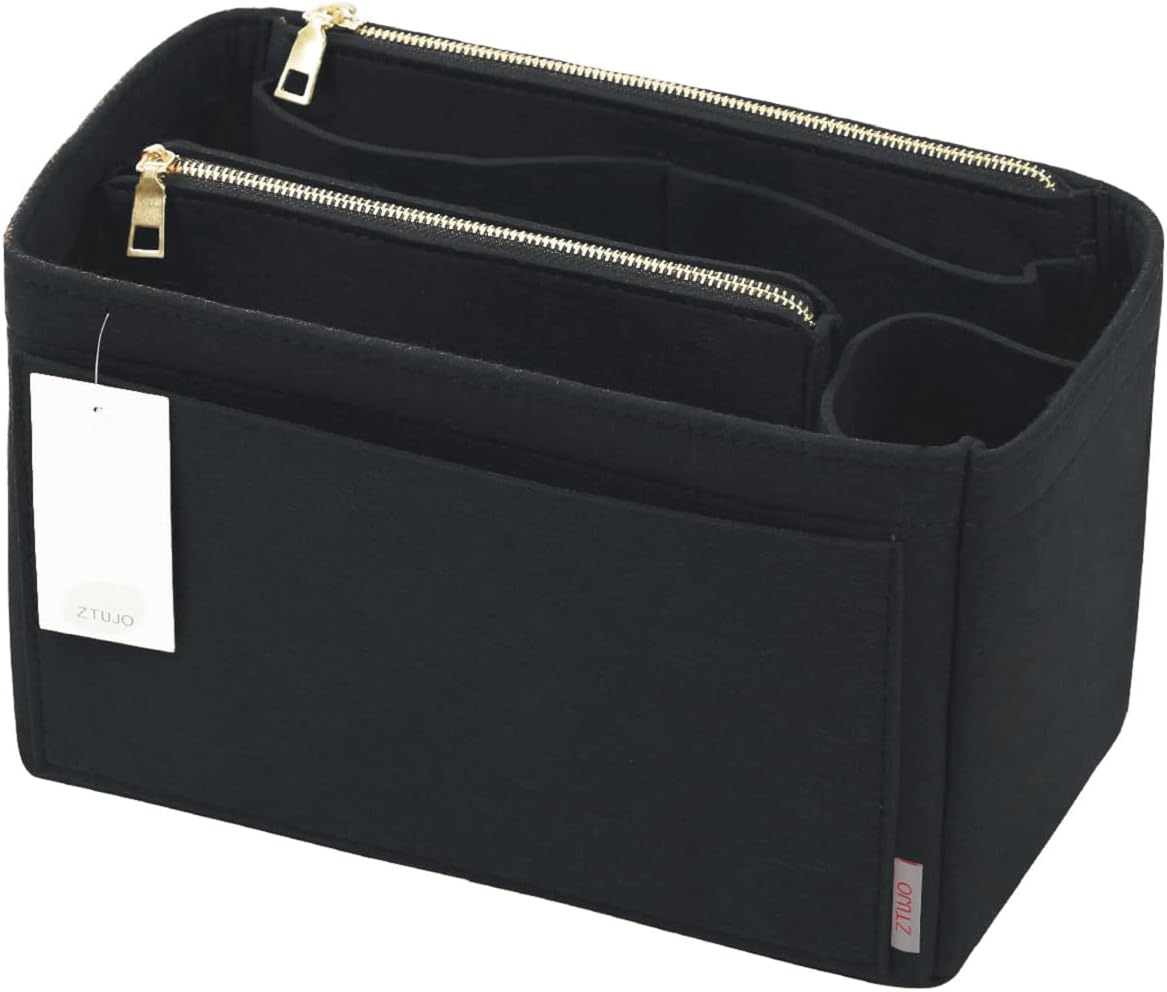 ZTUJO Purse Organizer, Special Felt Bag Organizer Insert For Speedy, Unique Purs...