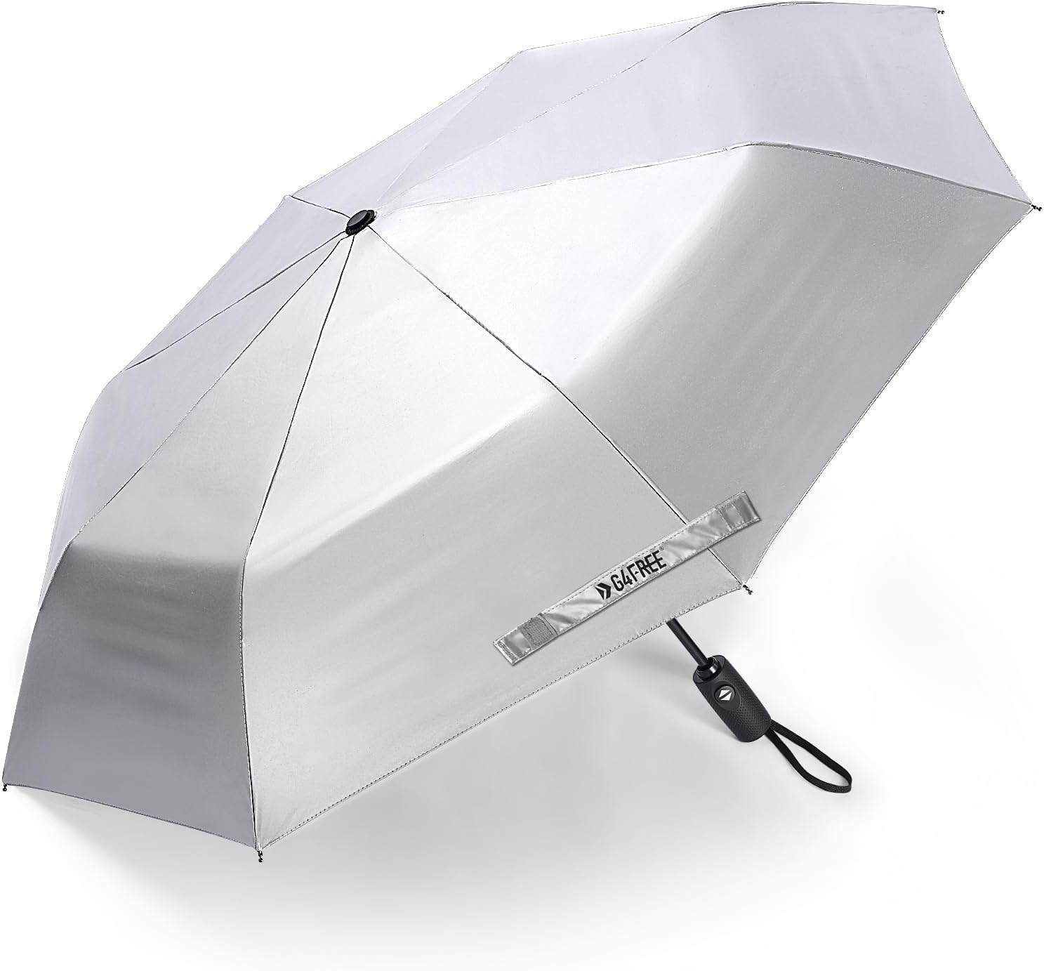 G4Free UPF 50+ UV Protection Large Travel Umbrella 42/46 Inch Auto Open Close Wi...