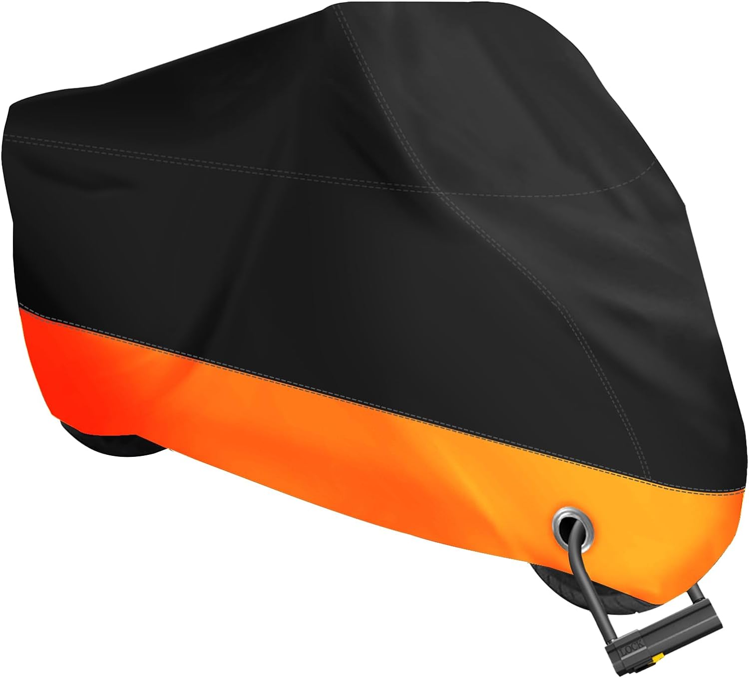 XYZCTEM Motorcycle Cover, Special All Season Cover, Affordable Black Cover for M...