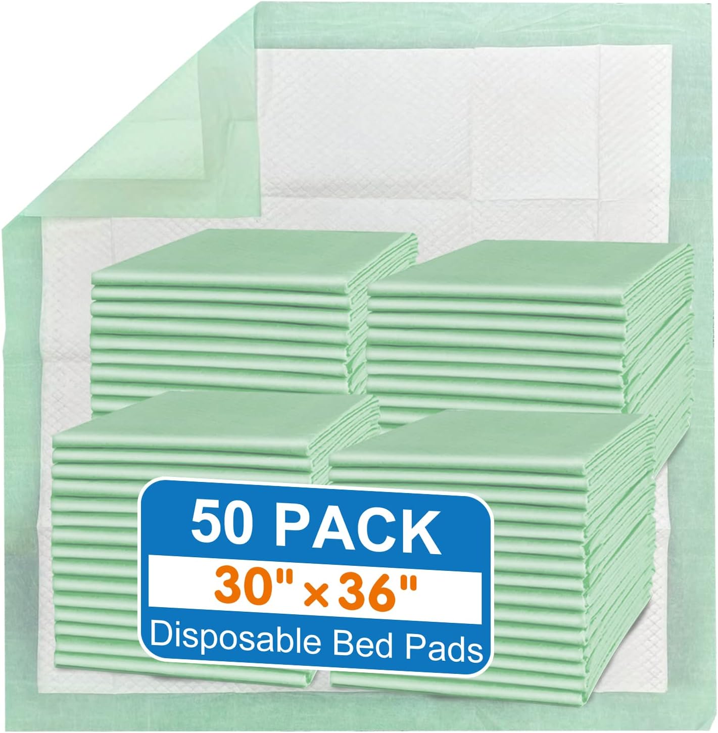 Disposable Bed Pads, Special Extra Large Underpads for Incontinence Disposable P...