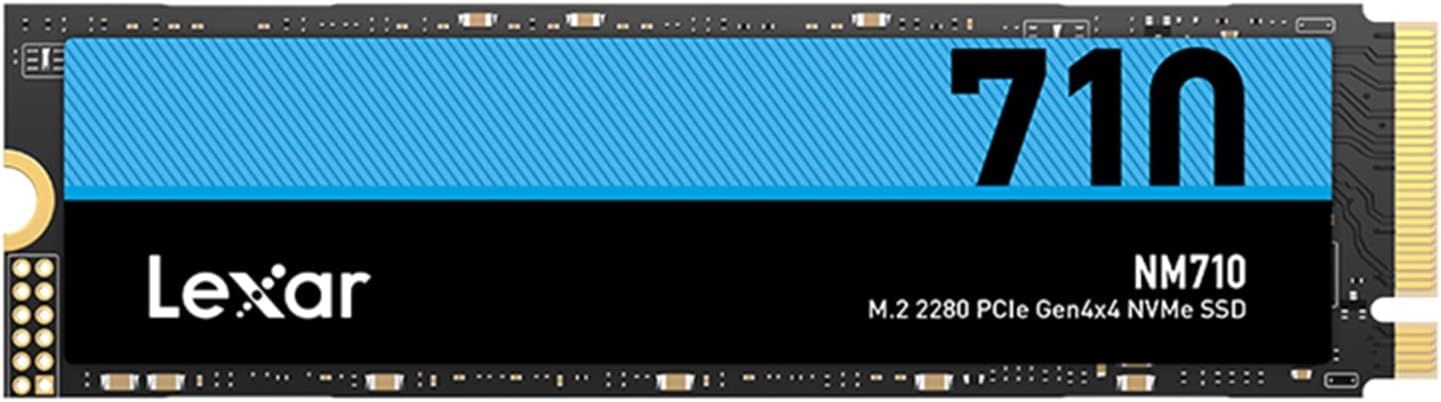Special Lexar NM710, High-Performance SSD with M.2 2280 PCIe Gen4x4 NVMe, Reliab...