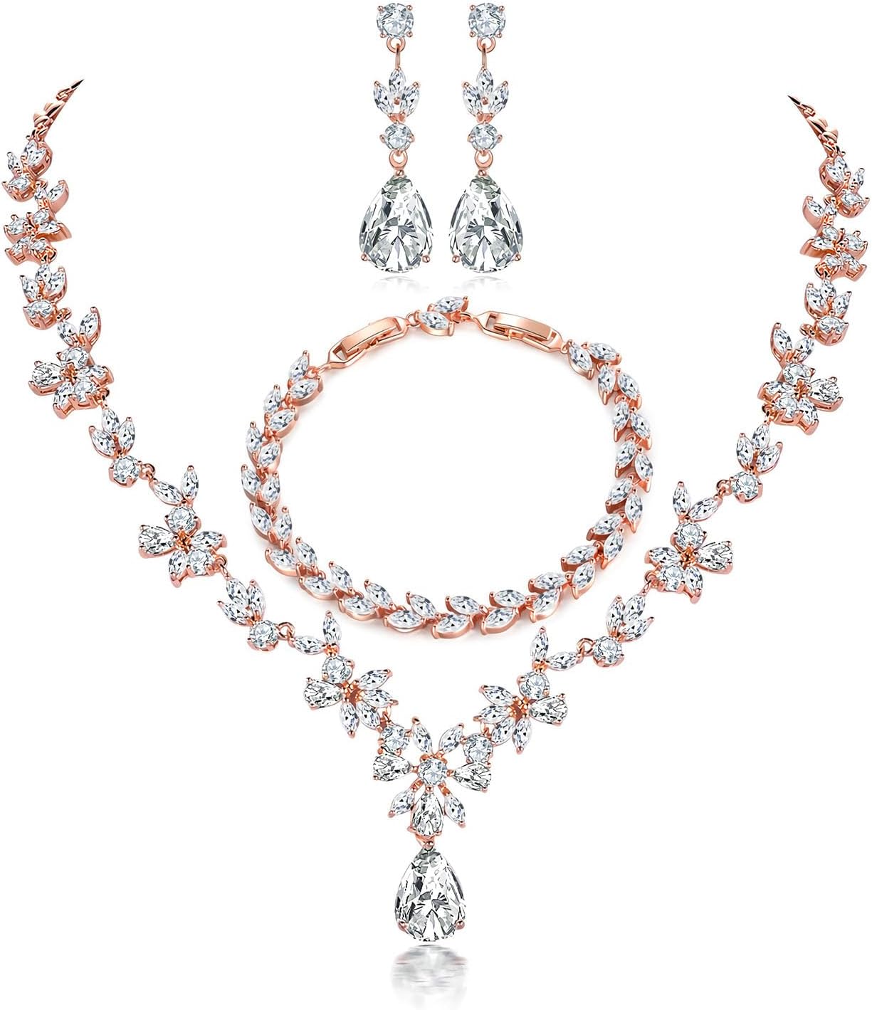 Hadskiss Jewelry Set, Special Jewelry Set for Women, High-Quality Necklace Dangl...