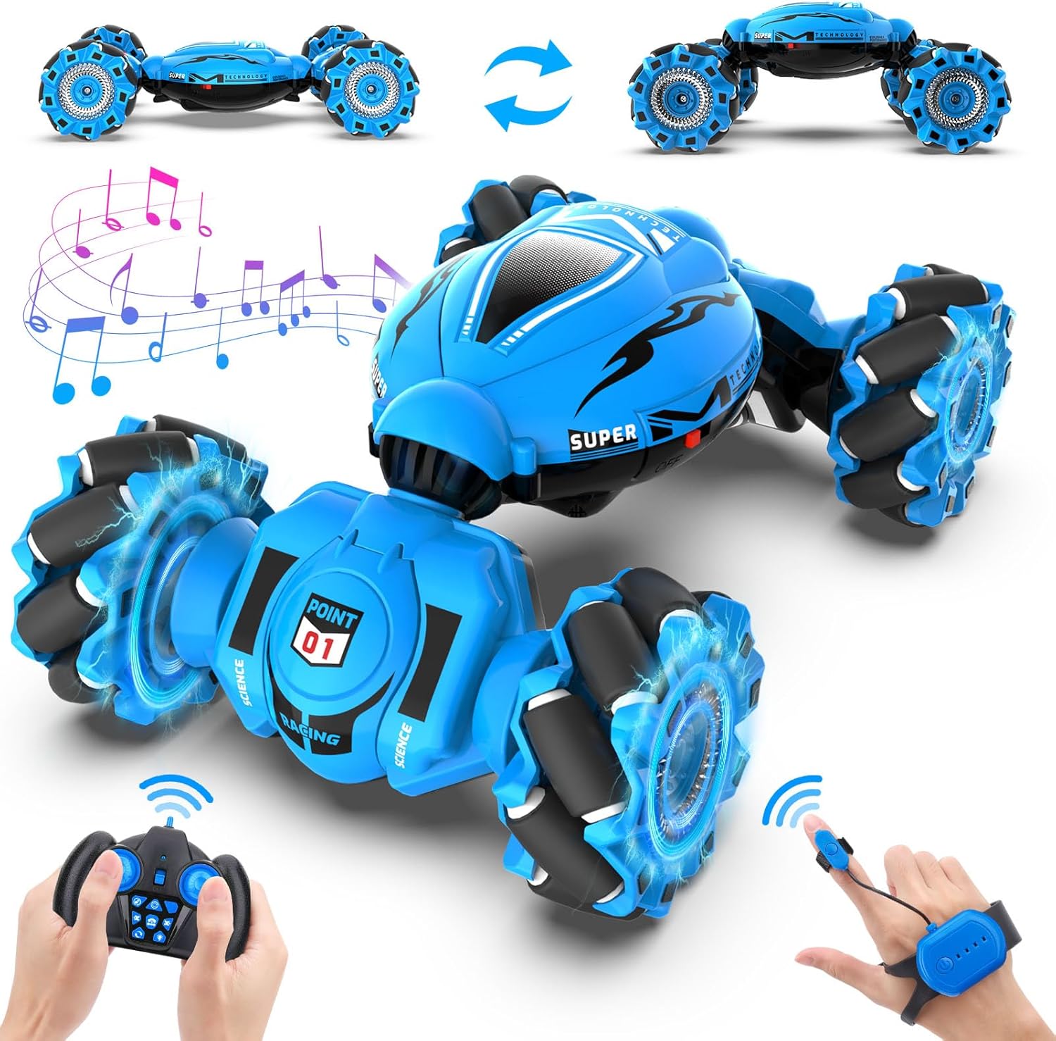 Dysaim Gesture RC Car, Innovative RC Stunt Car Toys for Kids 6-12 yr, Special 2....