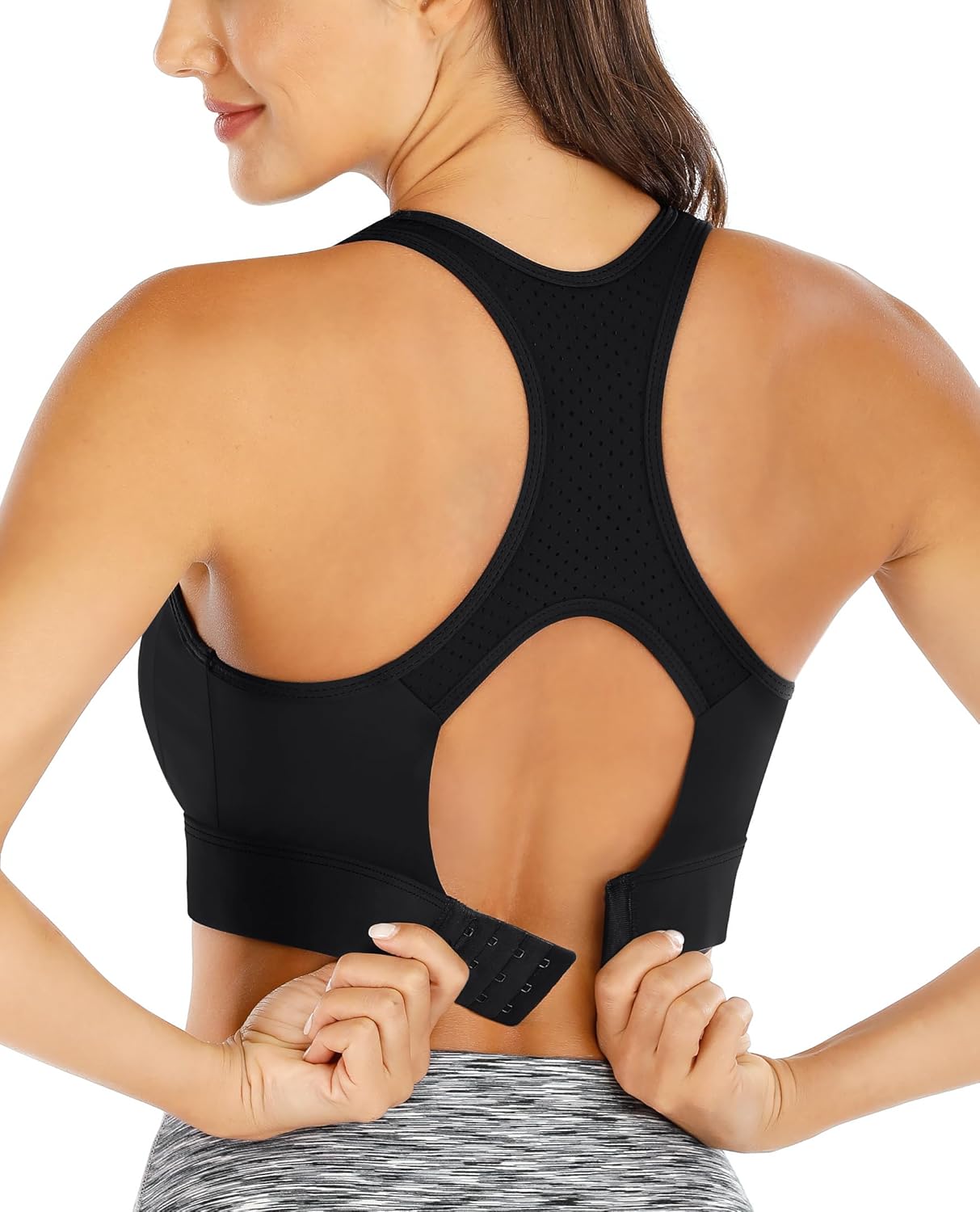 Ewedoos High Impact Sports Bras, Special High Support Push up Sports Bra, Unique...