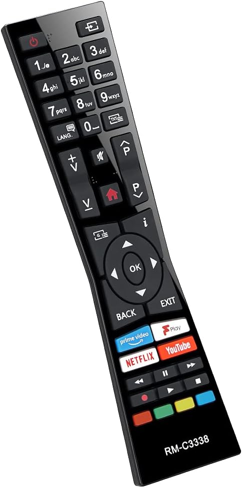 UNOCAR Universal Replacement for JVC Smart TV Remote Control and JVC Smart 4K UH...