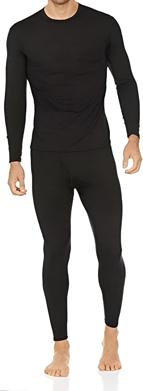 Thermajohn Long Johns Thermal Underwear for Men Fleece Lined Base Layer Set for...