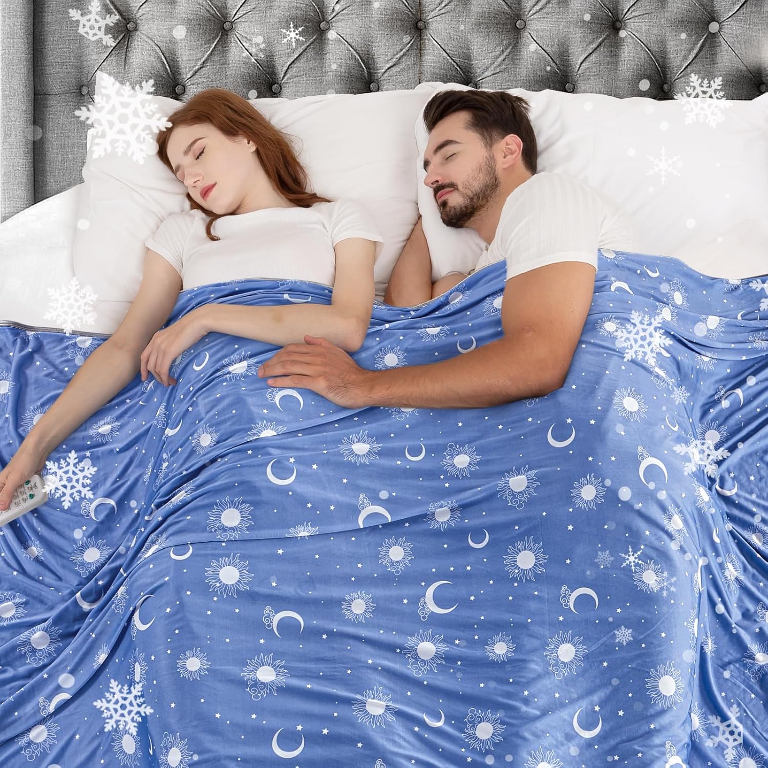 Cooling Blanket for Hot Sleepers, Special Queen Size Outdoor Picnic Blanket, Hig...