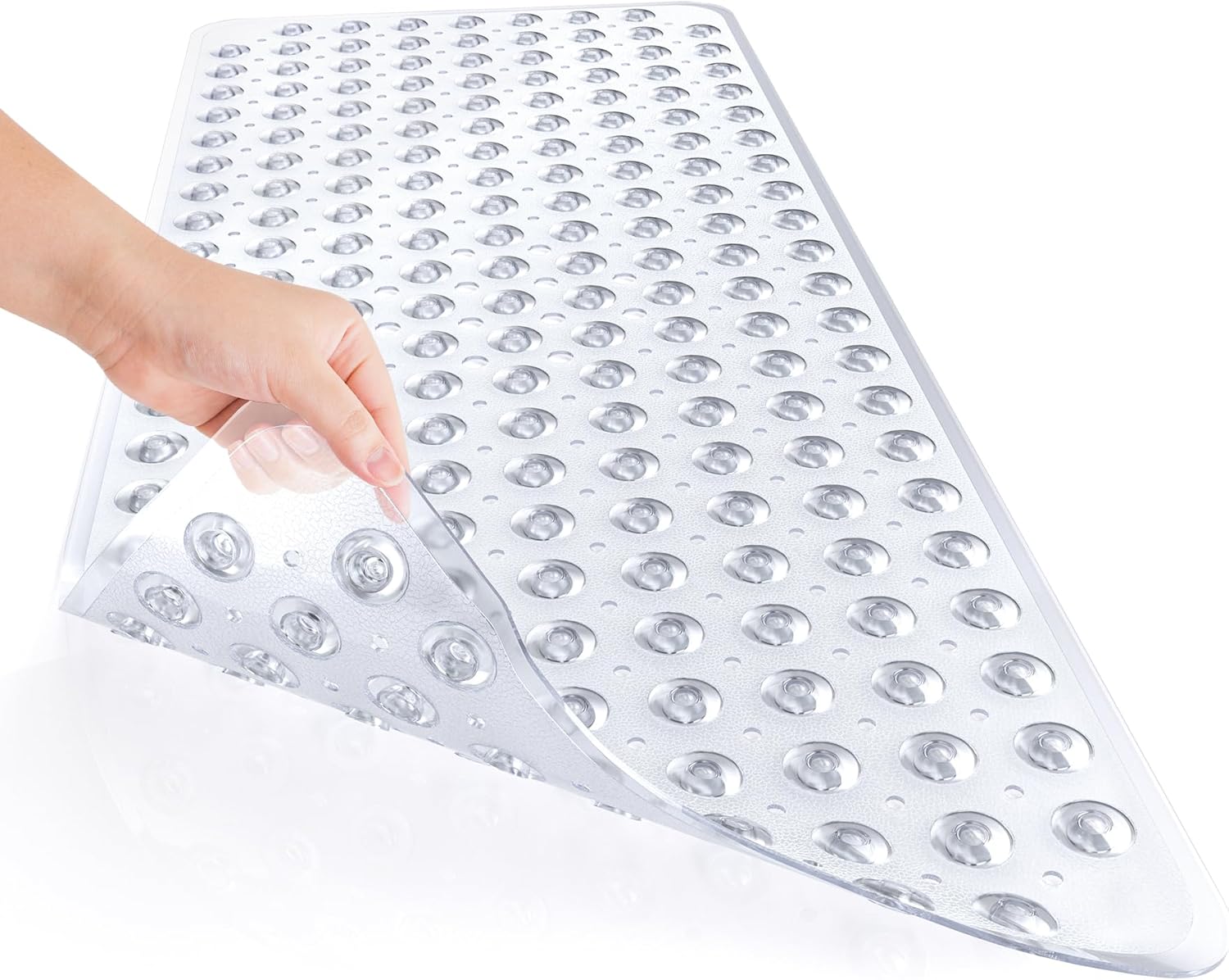 AmazerBath Bath Tub Mat, Special Non-Slip Shower Mat with Suction Cups, Sustinab...