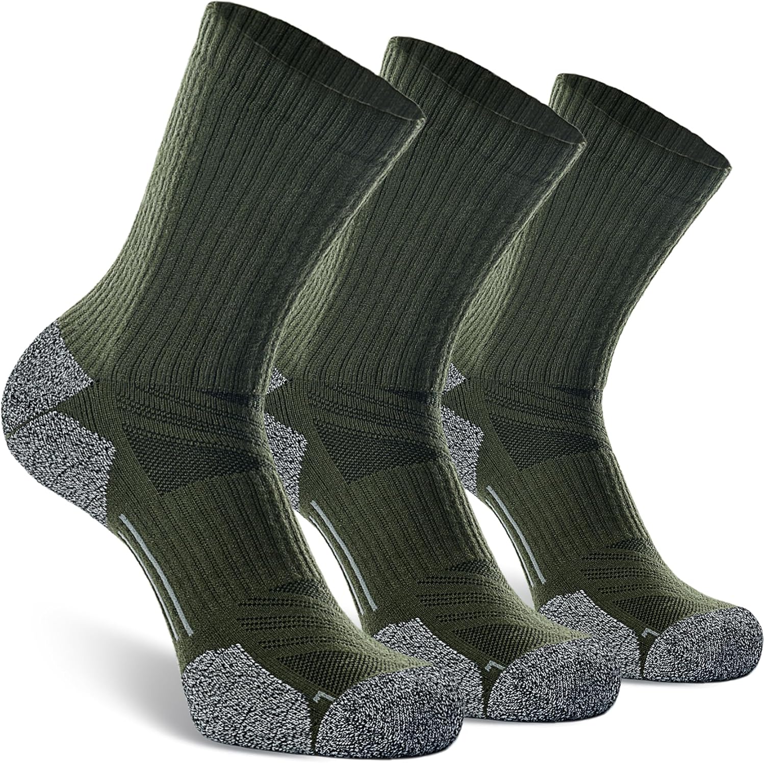 CWVLC Hiking Socks, Special Crew Socks with Cushion, Innovative Moisture Wicking...