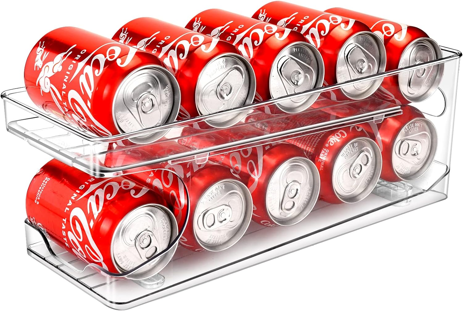 BingoHive Rolling Can Dispenser Fridge Beer Can Organiser Soda Can Dispenser for...