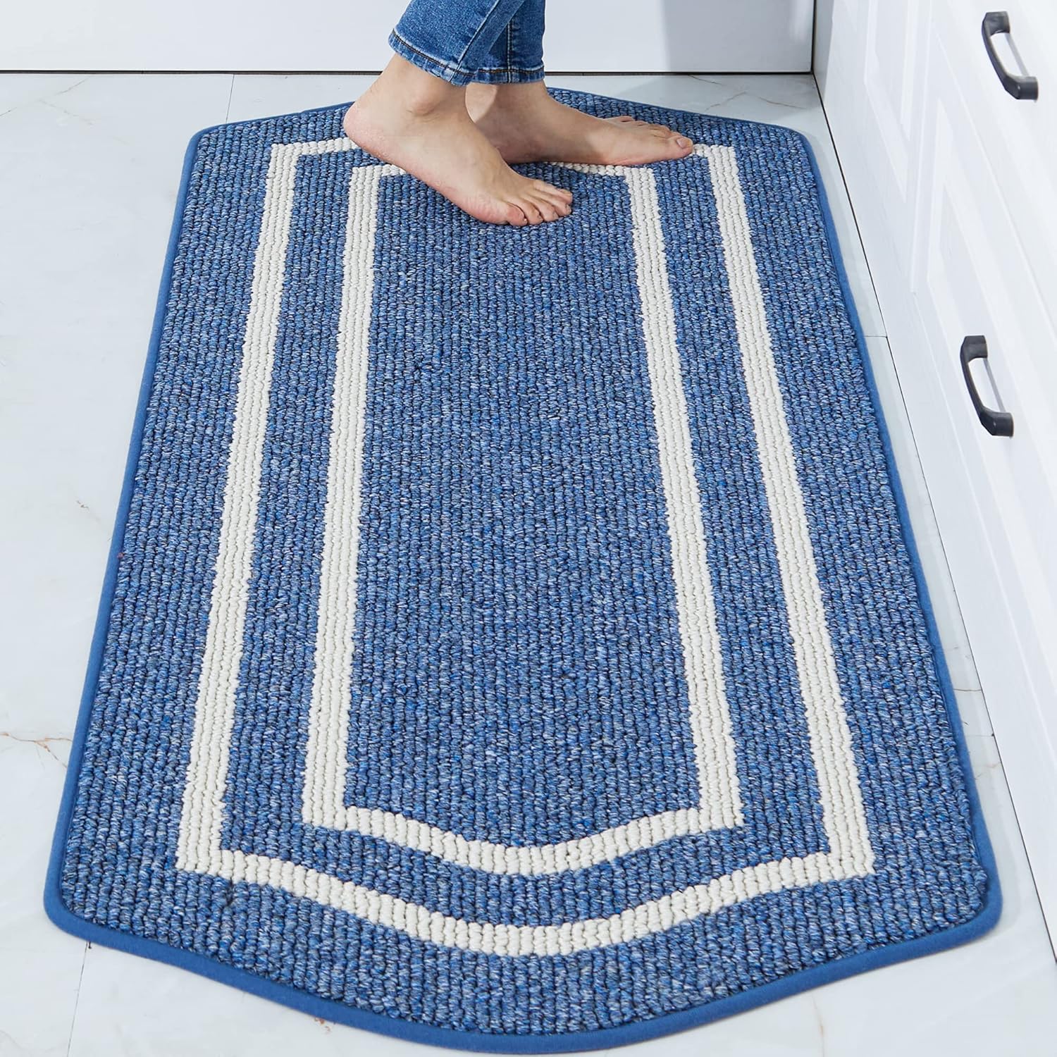 COSY HOMEER Long Kitchen Floor Mats, Special Kitchen Mat for in Front of Sink, I...