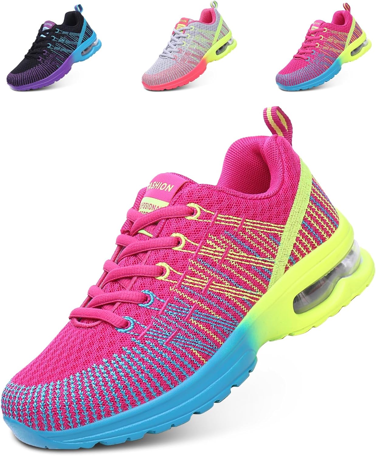Hitmars Womens Trainers Running Shoes Lightweight Gym Shoes Breathable Wide Fit...