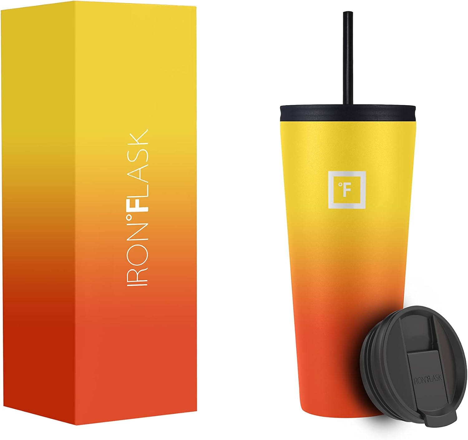 IRON °FLASK Classic Tumbler 2.0, Special Vacuum Insulated Stainless Steel Water...