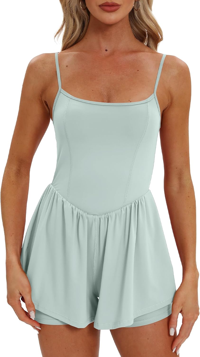 Beaully Women's Summer Rompers, Special Sleeveless Jumpsuit with Spaghetti Strap...