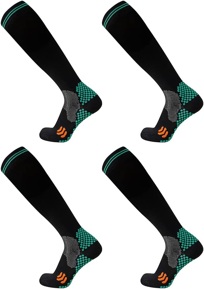 Odtmger Compression Socks (2 Pair) for Men and Women 20-30 mmHg Compression Stoc...