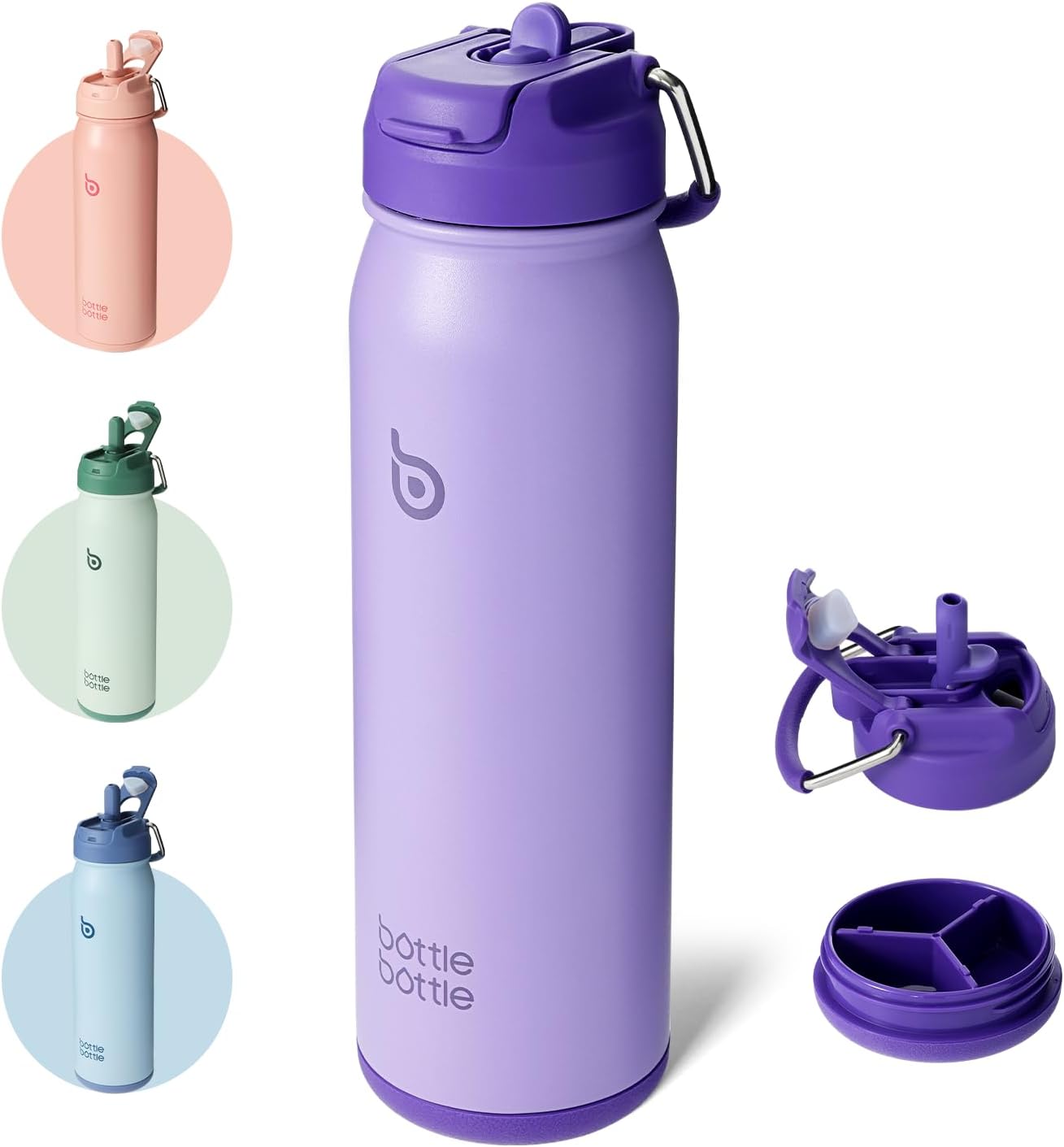 BOTTLE BOTTLE 24 oz sports water bottle stainless steel insulated water bottle w...