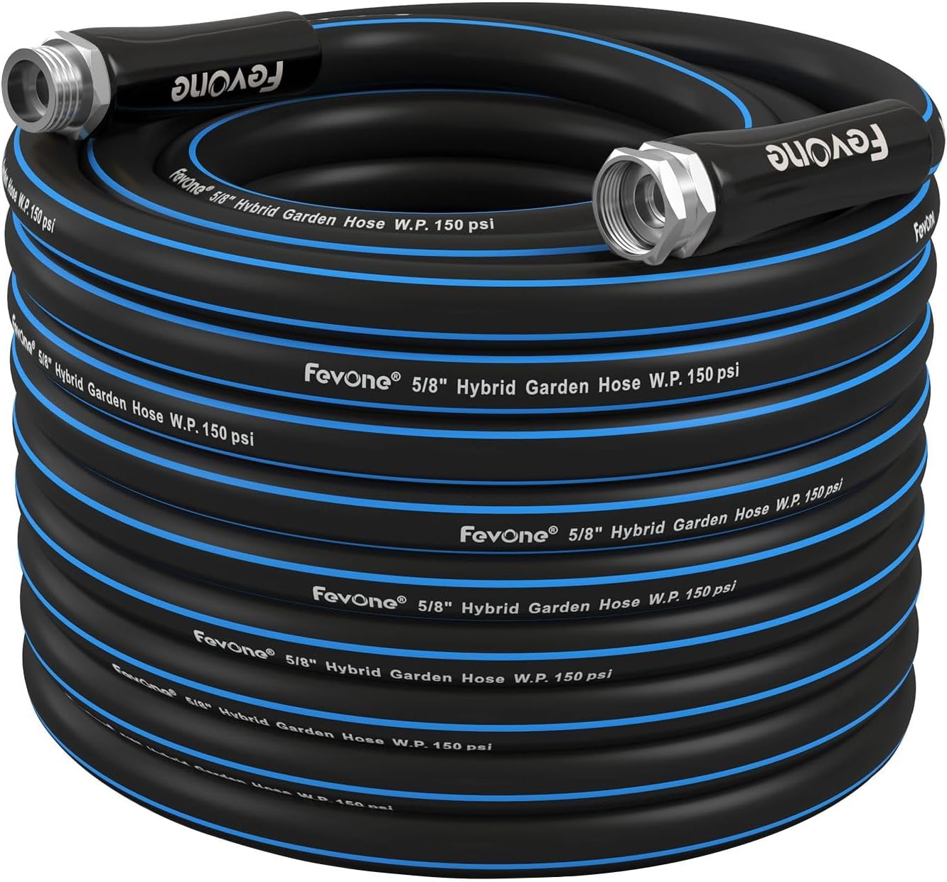 Fevone Garden Hose, Special Heavy Duty Water Hose for 100 ft x 5/8", Innovative...