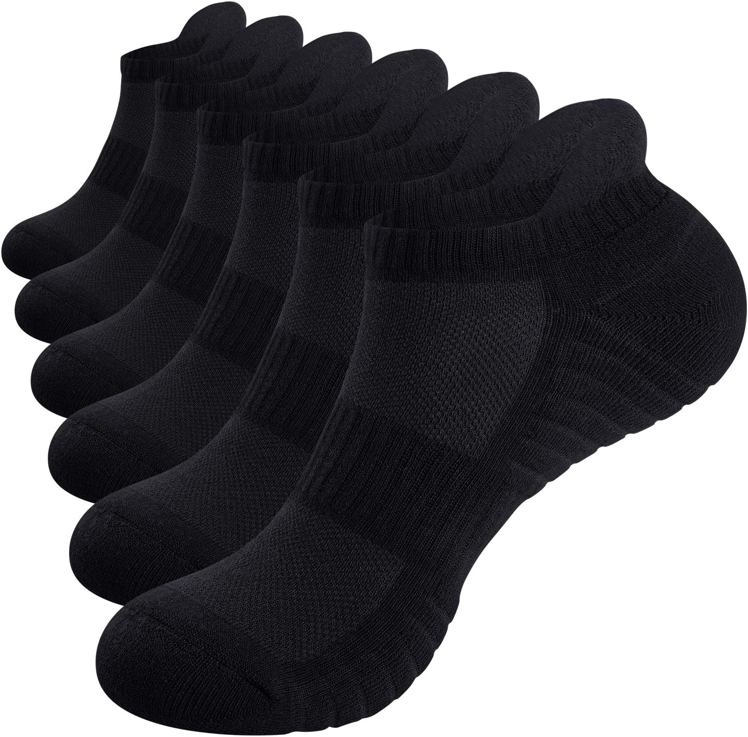 TANSTC Mens Socks, Special Anti-Blister Cushioned Men's Socks, Innovative Breath...