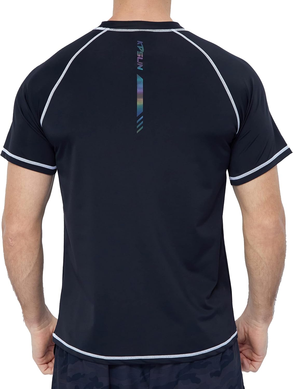 Mens Swim Shirts, High-Quality Sun Protection Quick Dry Rash Guard, Innovative O...