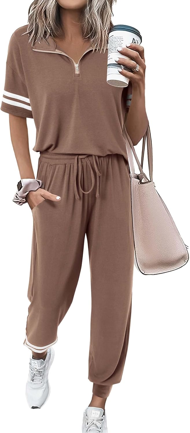 MASCOMODA 2 Piece Outfits, Special Summer Casual Outfit for Women 2024, Comforta...