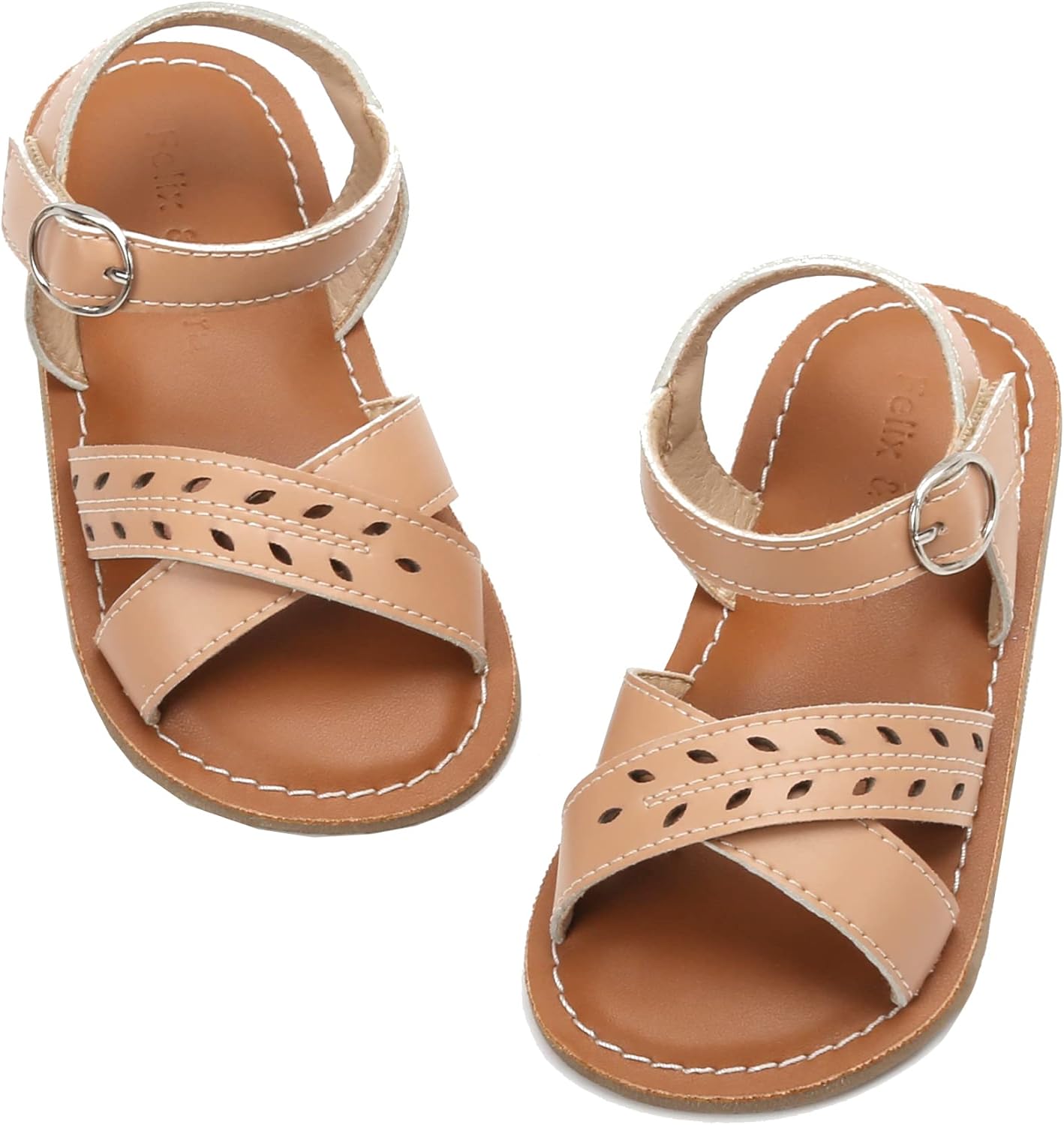 Felix & Flora Toddler Girl Sandals - Little Girl Easter Summer Dress Shoes Light...