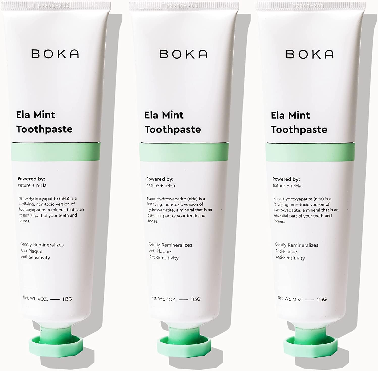 Boka Fluoride Free Toothpaste - Nano Hydroxyapatite, Remineralizing, Sensitive T...