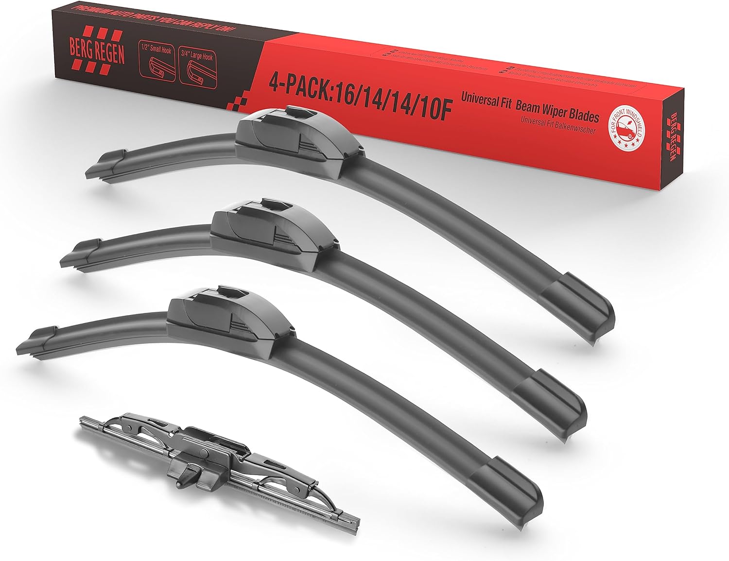 Toyota FJ Cruiser Windshield Wiper Blades, Special 4 Wipers Set with Rear Wiper...