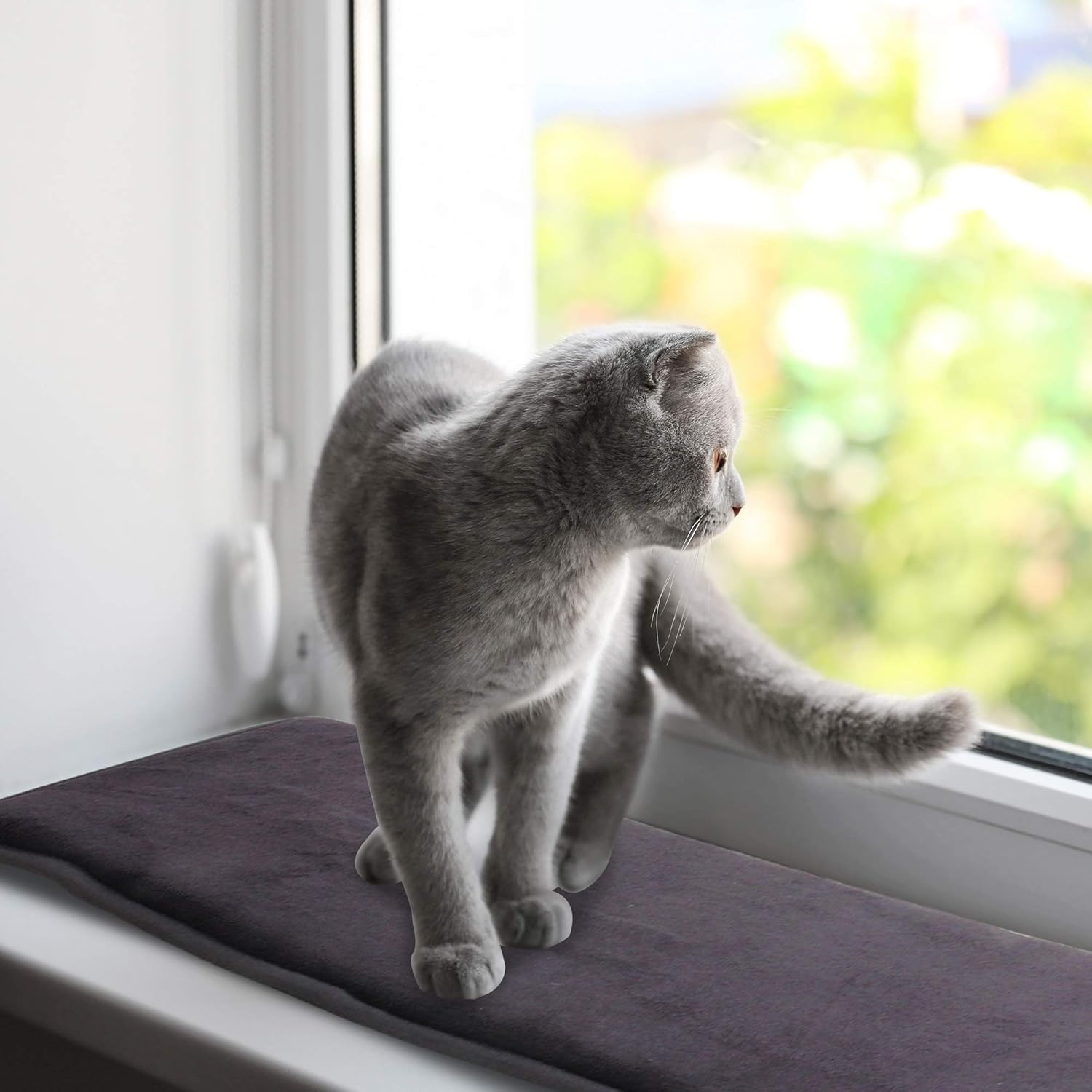 Pet Prime Cat Window Lying Mat for Windowsill Cat Window Bed Mat 90x28cm, Cat Lo...