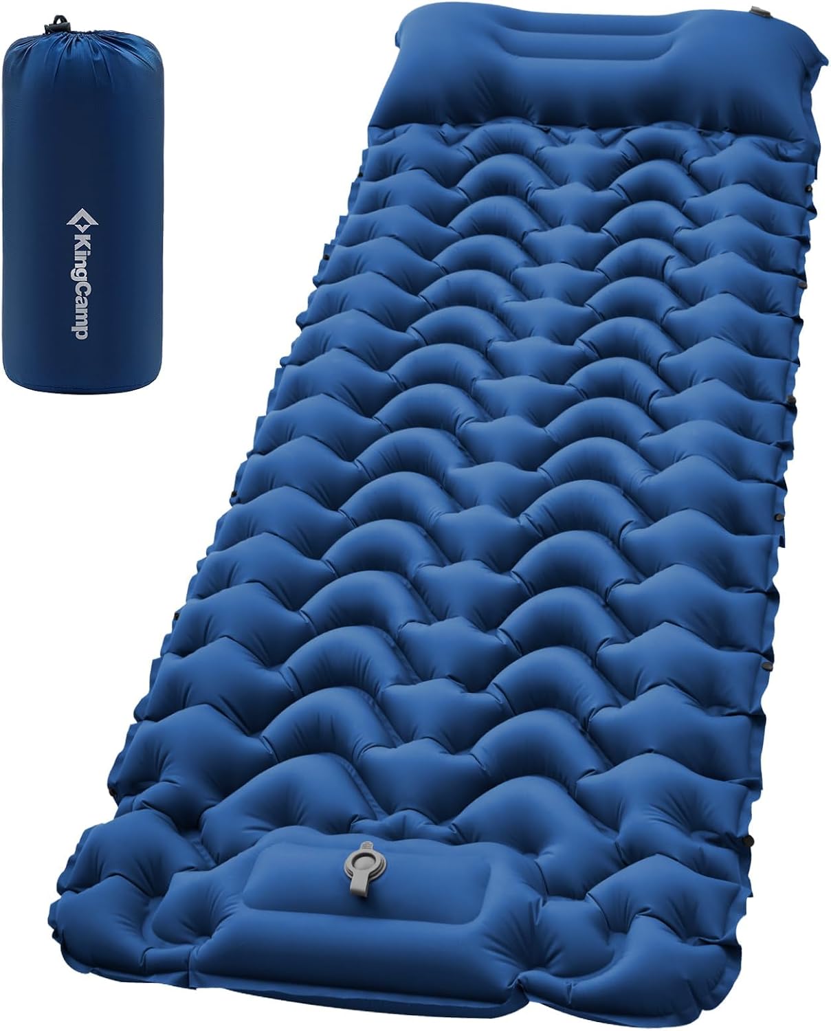 KingCamp Camping Mat, Ultralight Single/Double Self Inflating Camping Mat with B...