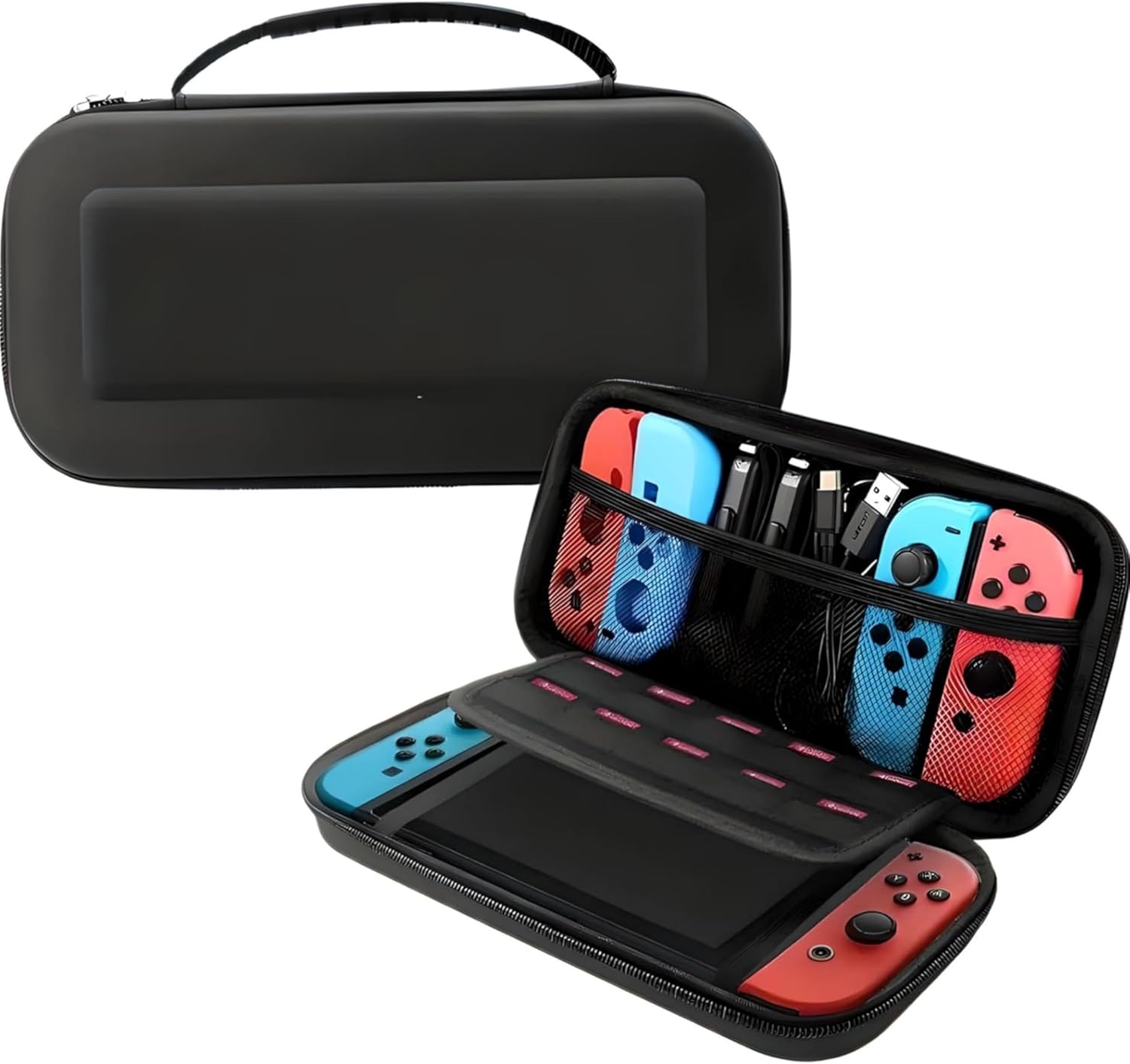 Betron Carry Case for Nintendo Switch and Switch OLED, Protective Hard Shell Tra...