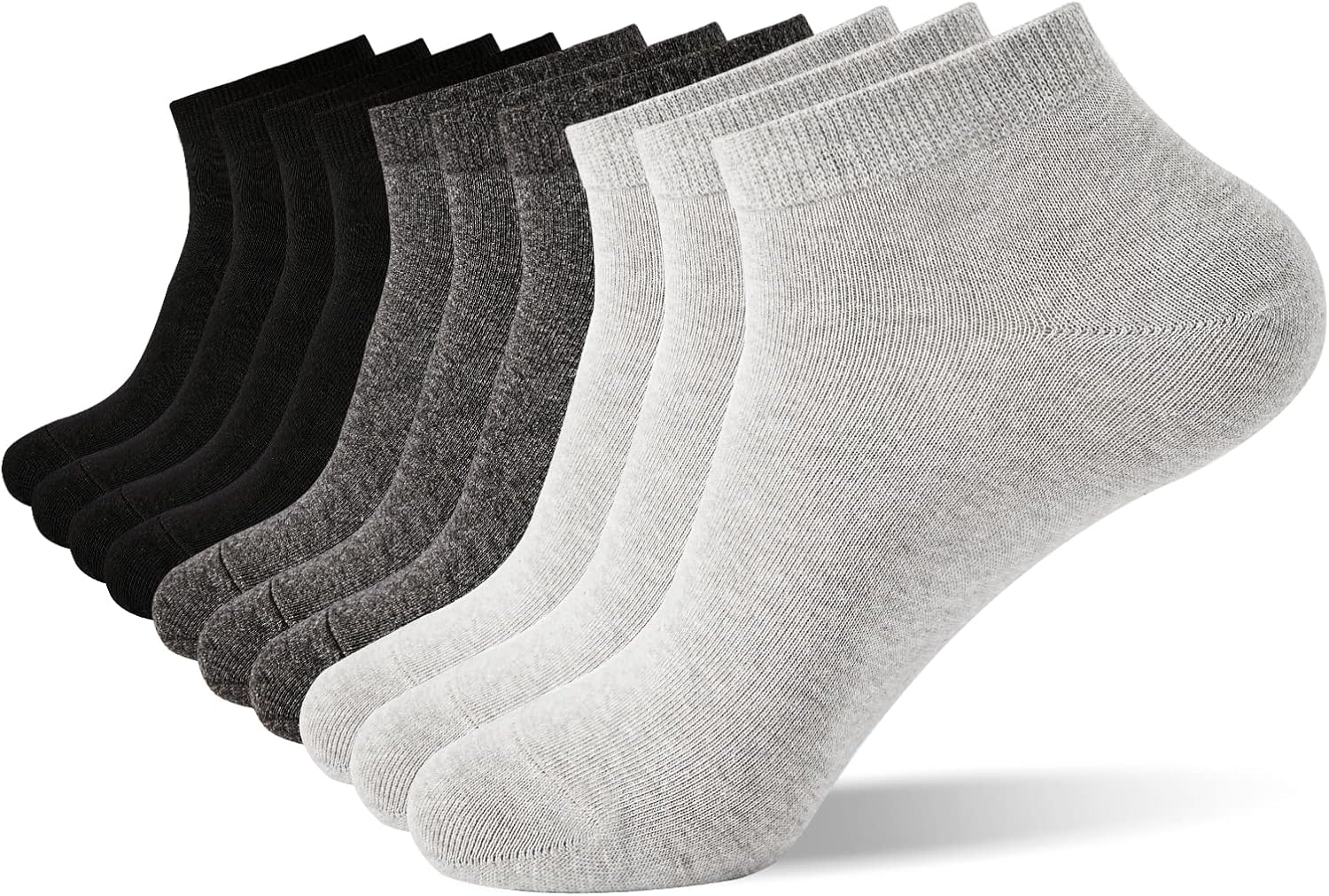 J-BOX Mens Socks, Special Low Cut Socks for Summer Comfort, Innovative Ankle Soc...