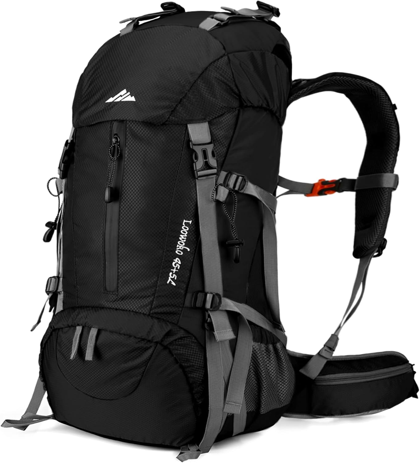 Loowoko 50L Hiking Backpack, Special Camping Essentials Bag with Waterproof Rain...