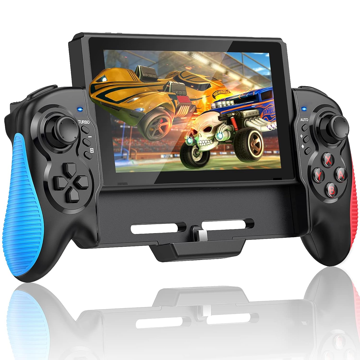 Gammeefy Switch Controller for Switch/OLED, One-Piece Joypad Controller Replacem...