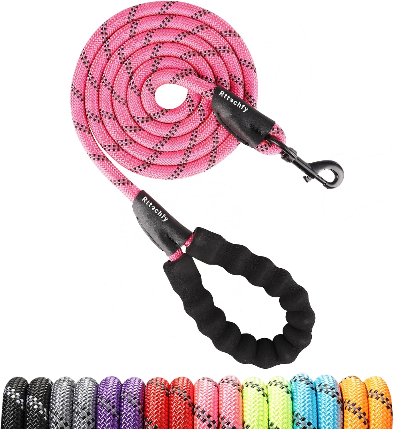 Rttochfy Dog Leash, Special Heavy Duty Dog Leash for All Breeds, Unique Rope Lea...
