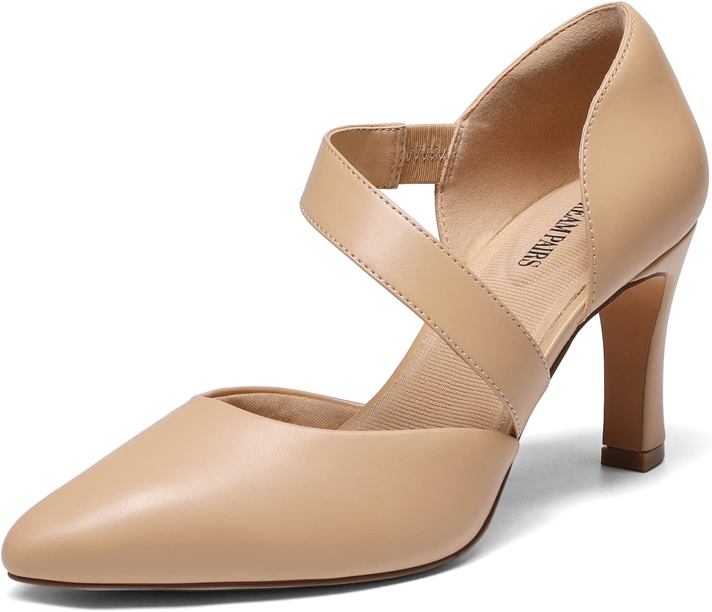DREAM PAIRS Women's High Heels, Special Dress Pumps with Closed Pointed Toe, Com...