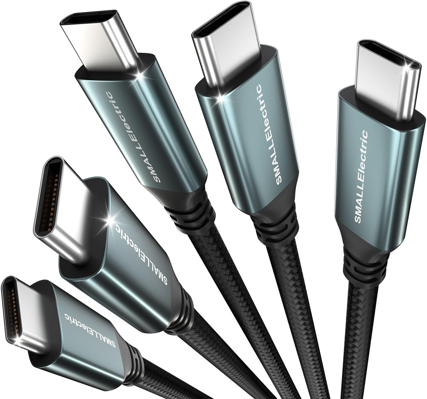 USB C to USB C Charging Cable 5Pack 60W Type C Fast 6ft Long Charger Cord for Ap...