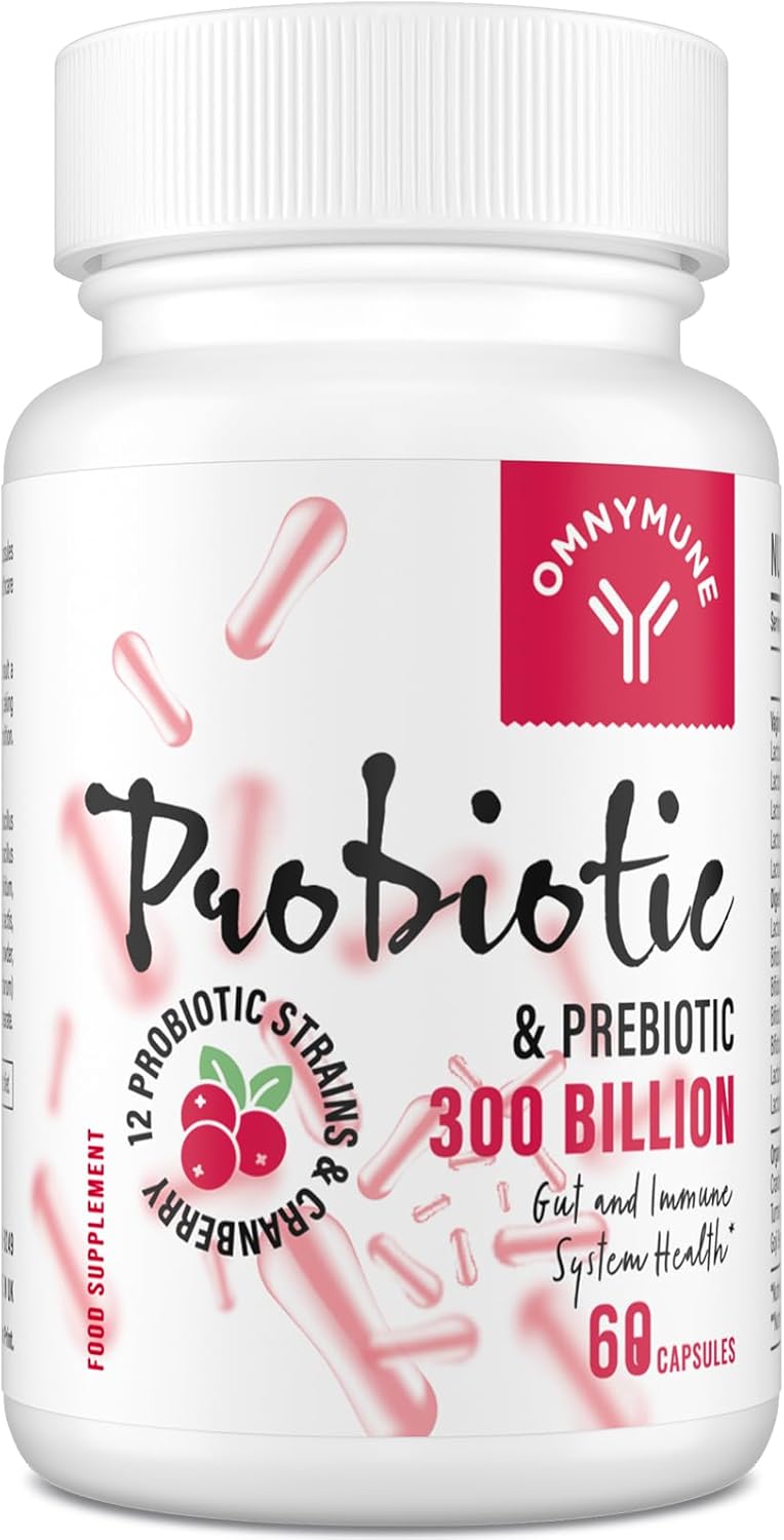 Probiotics for Women - 300 Billion CFU, 12 Diverse Strains + Prebiotic - Women's...