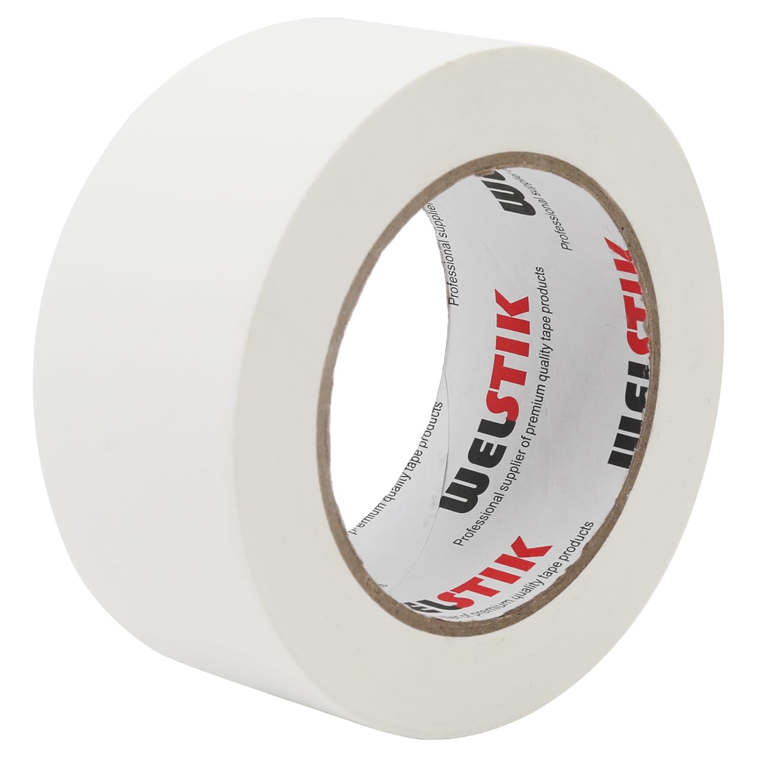 WELSTIK Thin Gaff Tape 50MM*30.2M Gaffa Tape Matt Cloth Tape, White White 50mmx3...