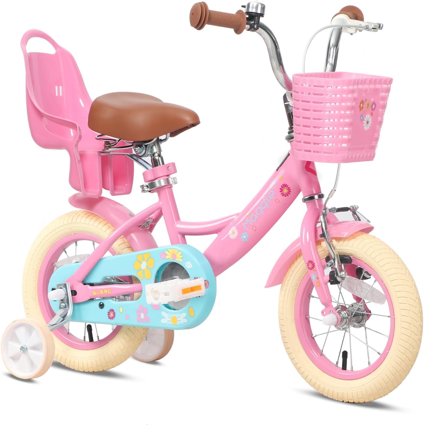 Maggie 12 14 16 20 Inch Bike Ages for 1-13 Year Old Girls Princess Style with Do...