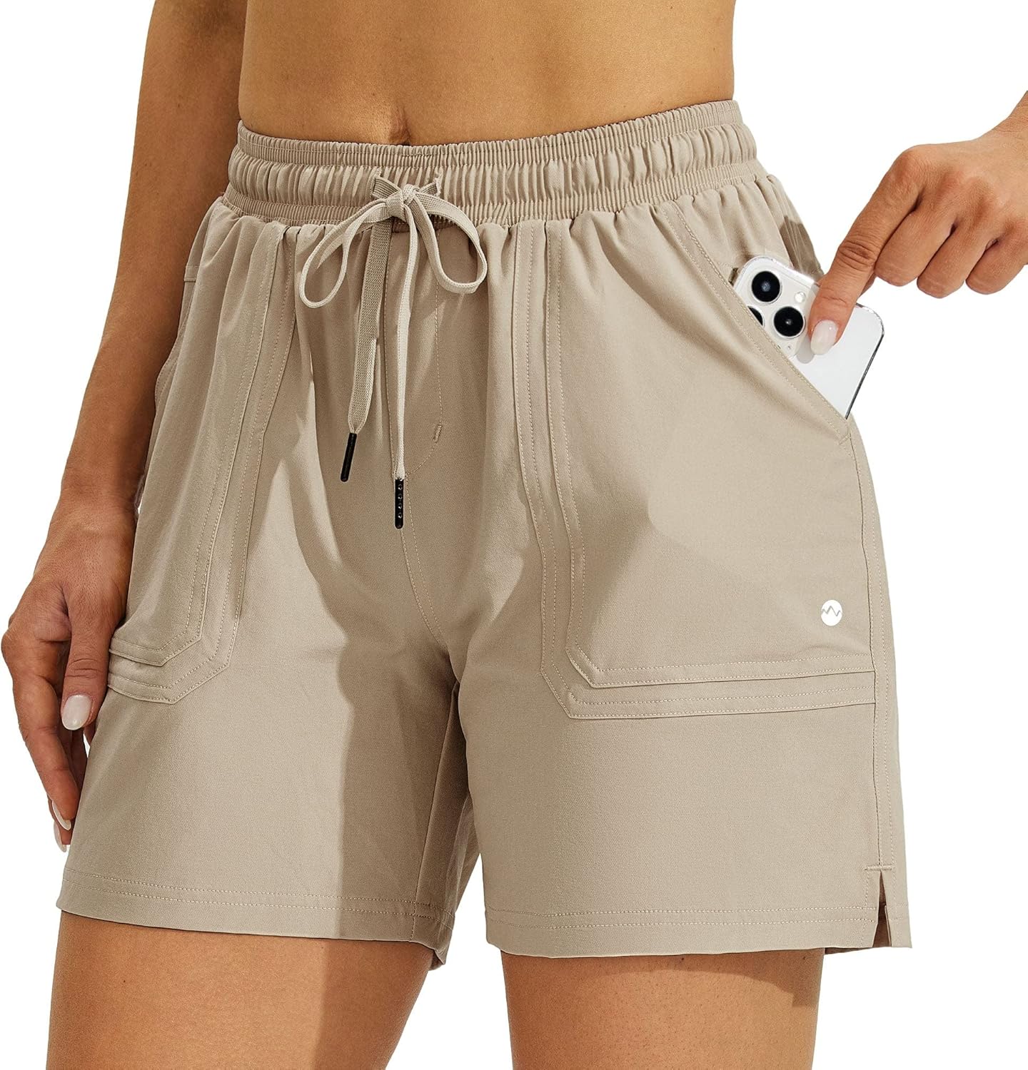 Willit Women's Hiking Shorts, Unique Athletic Outdoor Shorts with Quick Dry Tech...