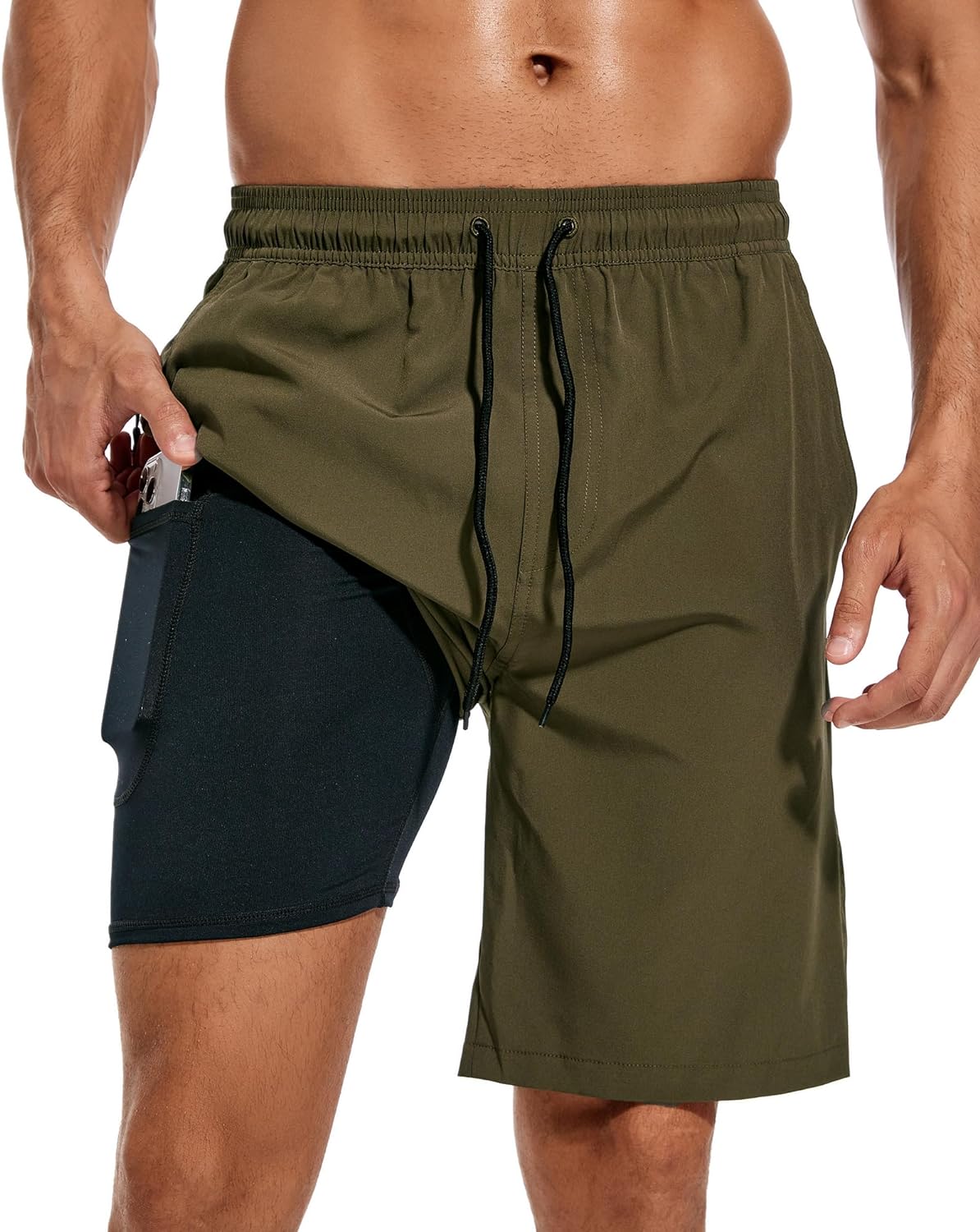 difficort Mens Swim Trunks, Special Quick Dry Bathing Suit, 9 inch Inseam Board...