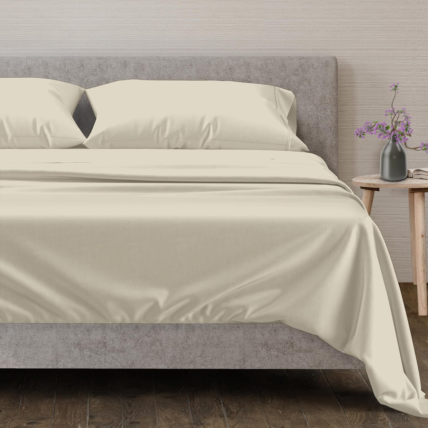 Mayfair Linen 600 Thread Count Sheets, Quality 100% Egyptian Cotton Sheets, Luxu...