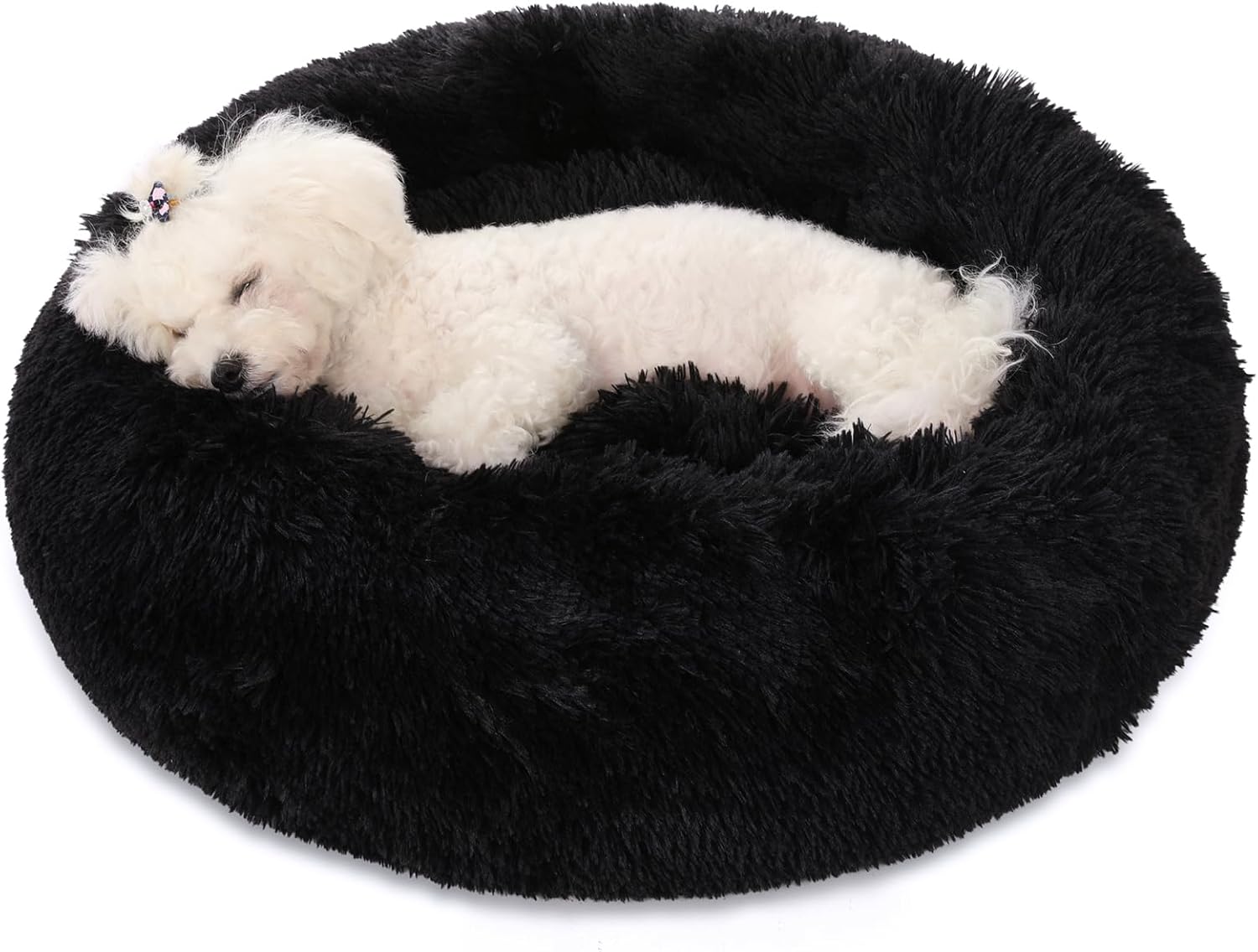 Calming Dog Bed, High-Quality Dog Bed for Small Medium Large Dogs, Special Round...