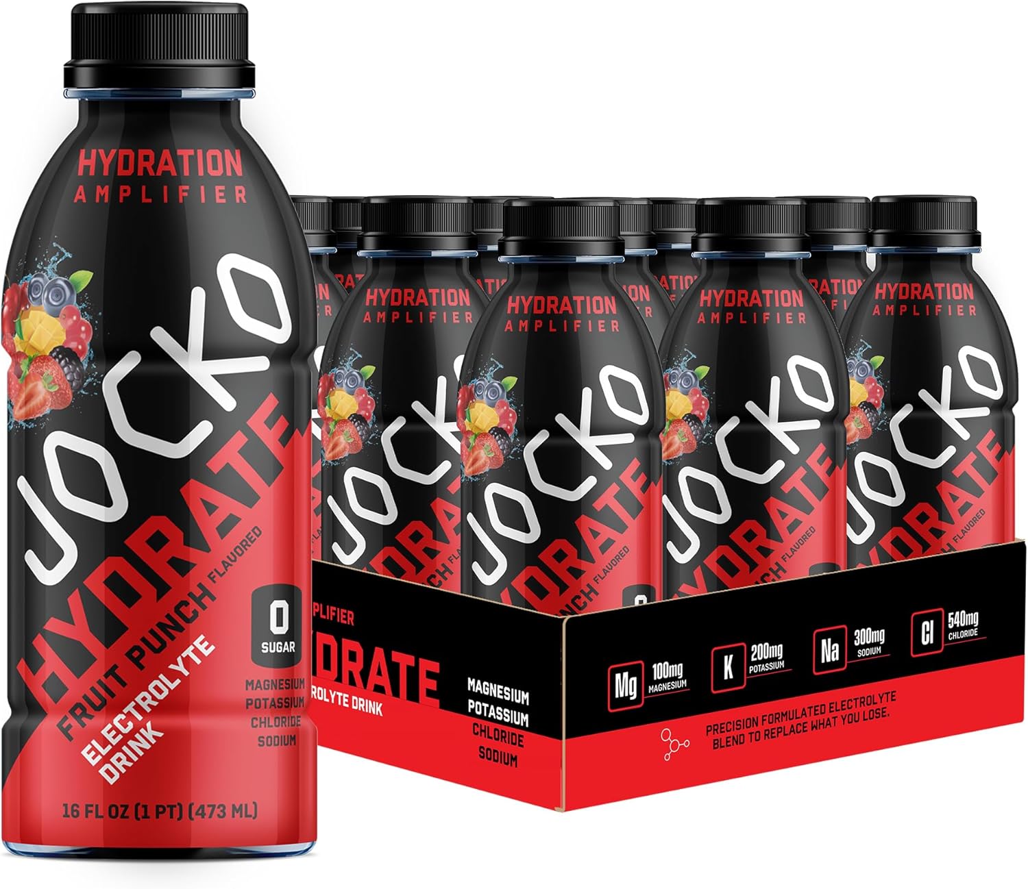 Jocko Fuel Hydrate Electrolyte Drinks - Sports Drink Hydration Amplifier, Thirst...